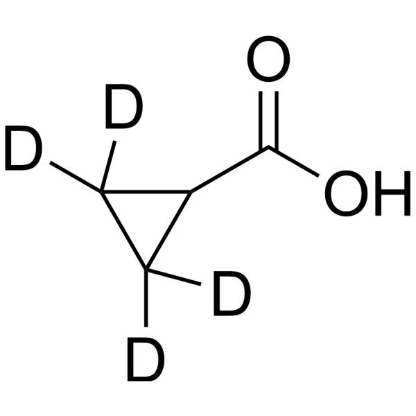 Cyclopropanecarboxylic acid-d4 89924-82-3